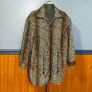 Jungle Accents leopard print jacket